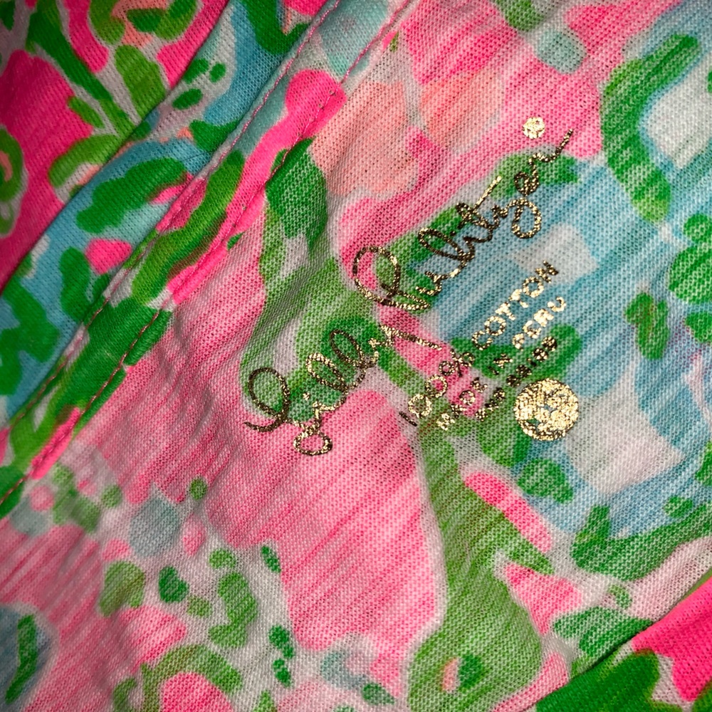 Lilly Pulitzer floral short sleeves tee size XXS - Picture 4 of 4